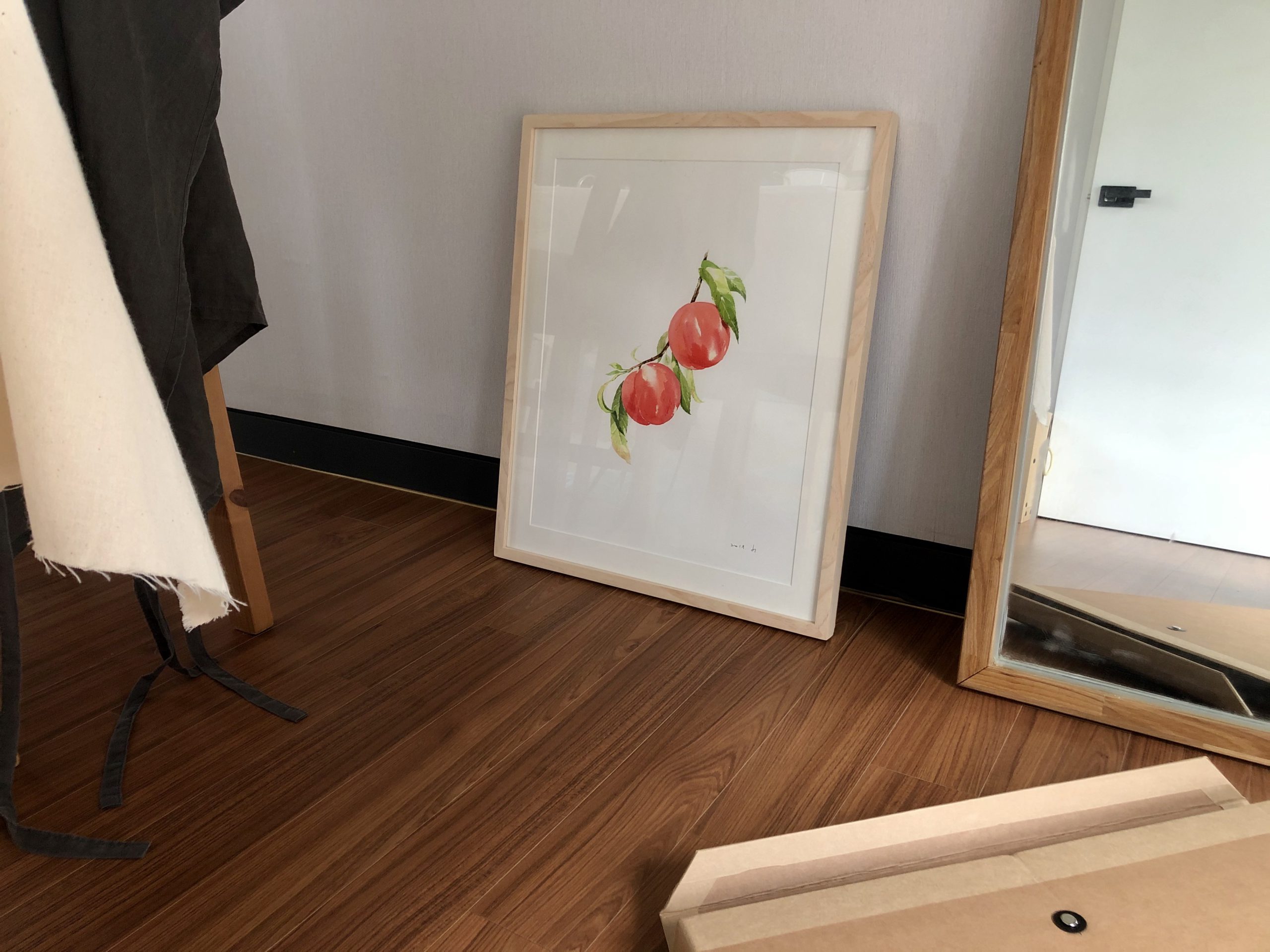 복숭아 그림